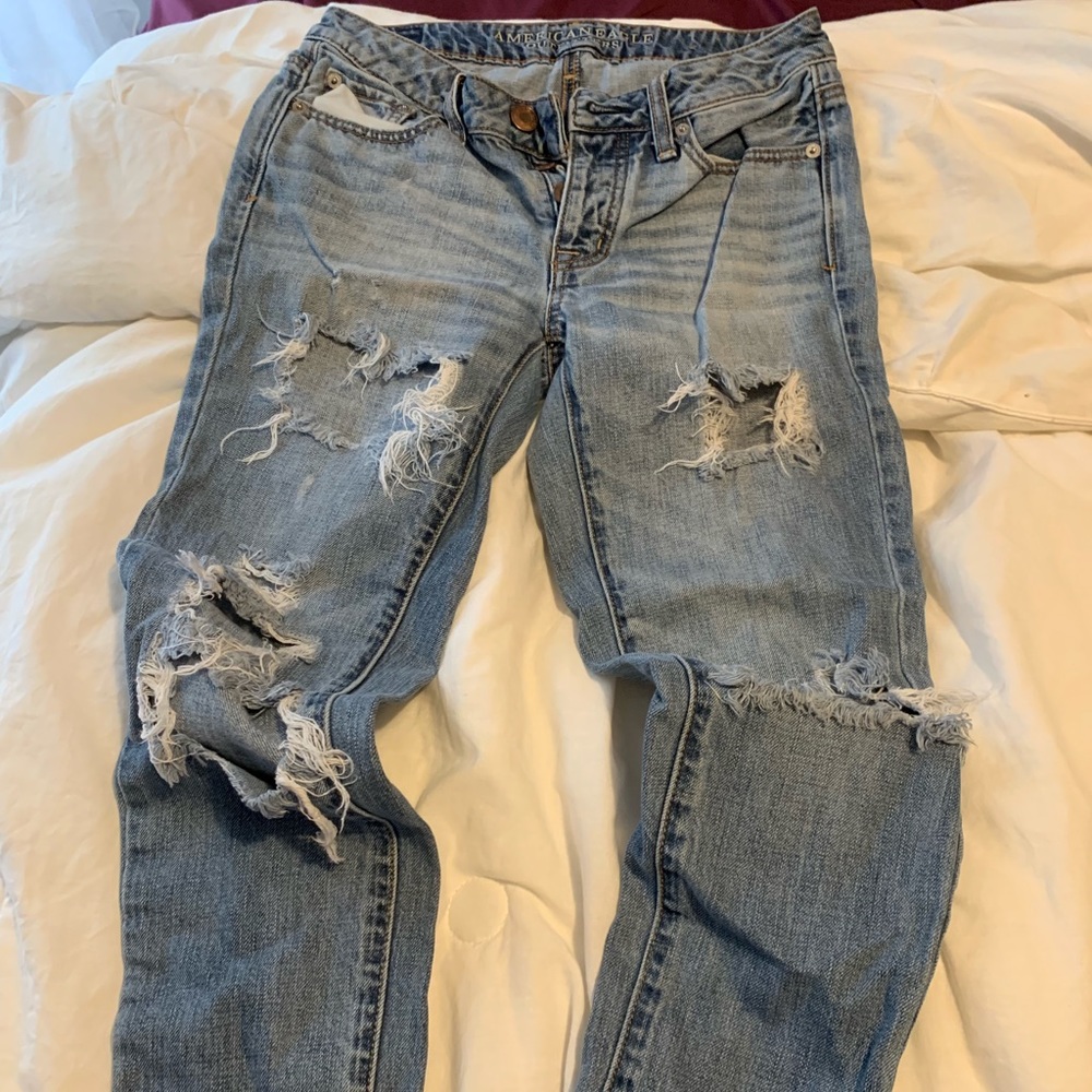 American eagle boyfriend jeans